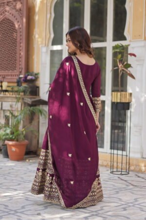 Payal Embroidered Gown for Women