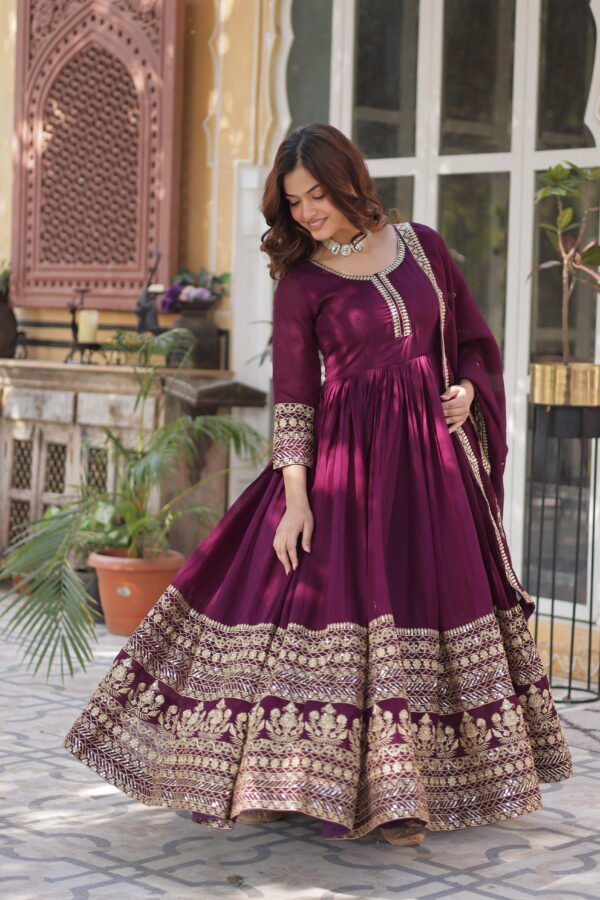 Payal Embroidered Gown for Women