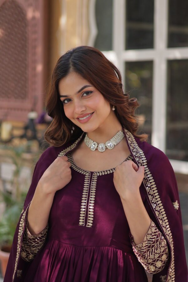 Payal Embroidered Gown for Women