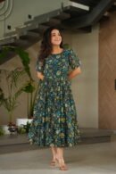 Printed Pinu Georgette Gown for Women