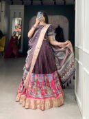 Kalamkari Print Lehenga Choli