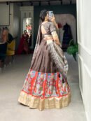 Kalamkari Print Lehenga Choli