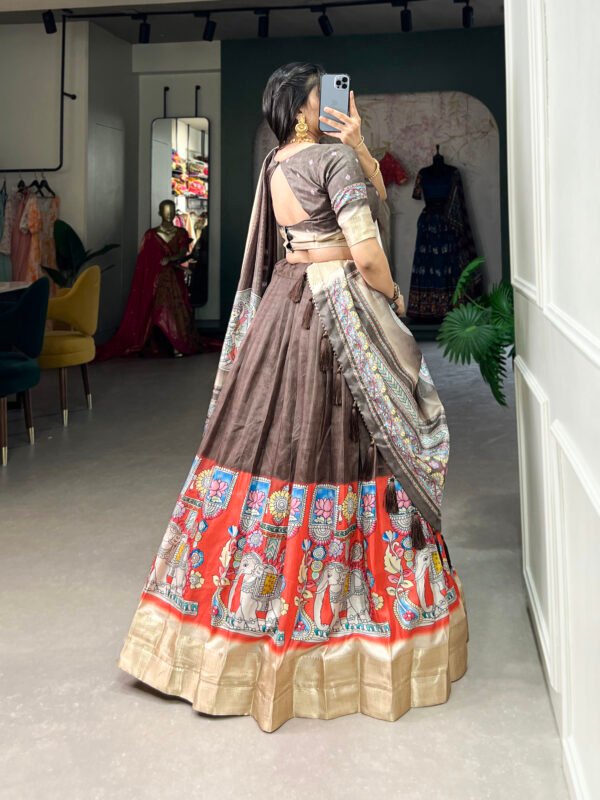 Kalamkari Print Lehenga Choli