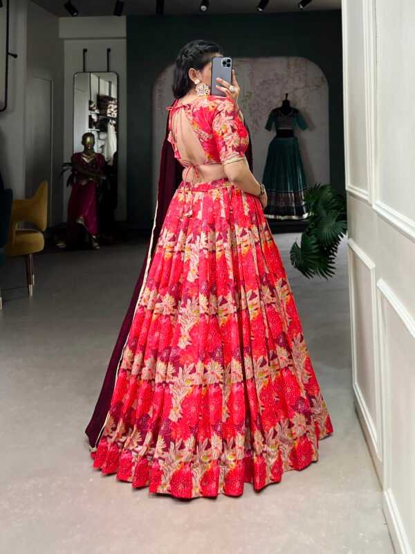 Tussar Silk Lehenga Choli