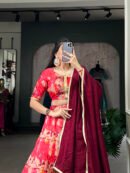 Tussar Silk Lehenga Choli