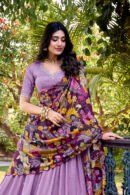 Vichitra Silk Lehenga Choli