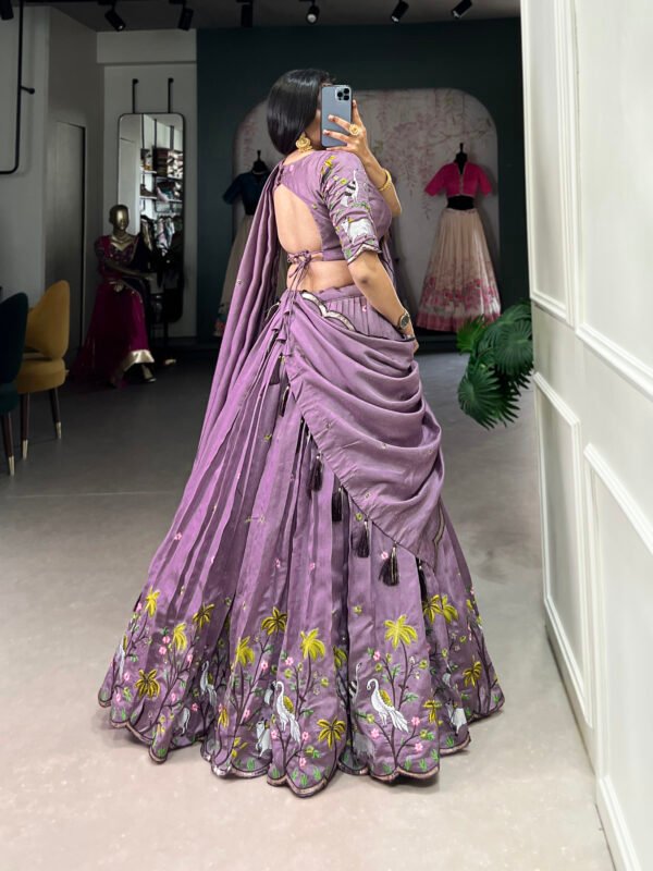 Lavender Lehenga Choli for Wedding