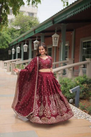 Rangoli Silk Designer Lehenga Choli