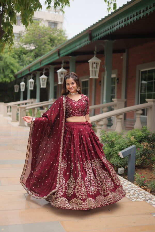 Rangoli Silk Designer Lehenga Choli