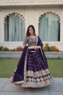 Designer Faux Blooming Lehenga Choli