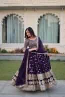 Designer Faux Blooming Lehenga Choli