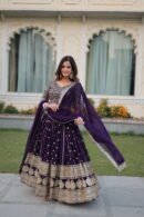 Designer Faux Blooming Lehenga Choli