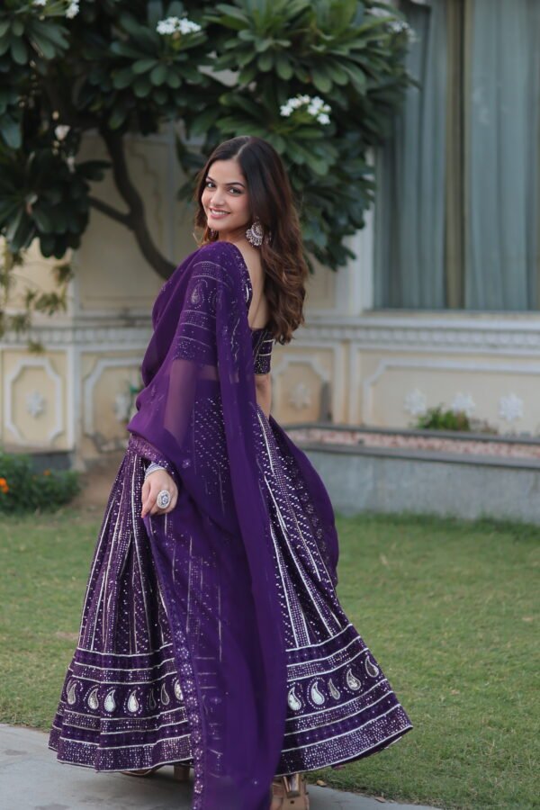 Faux Blooming Lehenga Choli