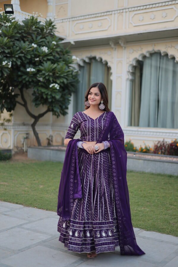 Faux Blooming Lehenga Choli