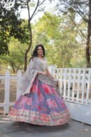 Digital Printed Georgette Lehenga Choli