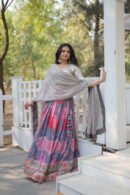Digital Printed Georgette Lehenga Choli