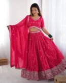 Shimmer Silk Lehenga Choli