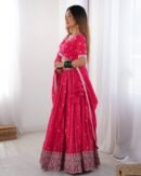 Shimmer Silk Lehenga Choli
