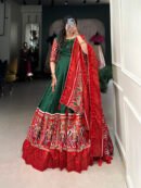 Patola Print Dola Silk Gown