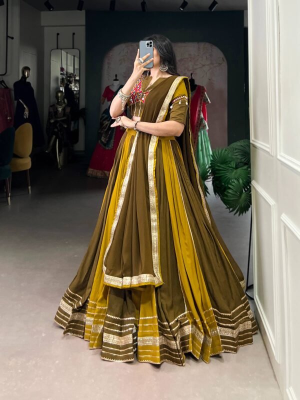 Adaa Anarkali Lehenga Choli - Image 3
